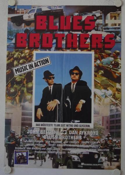 The Blues Brothers original release german movie poster